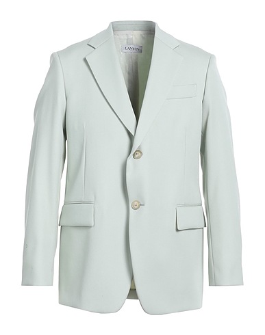 LANVIN Пиджак VERDE CHIARO 100% Шерсть