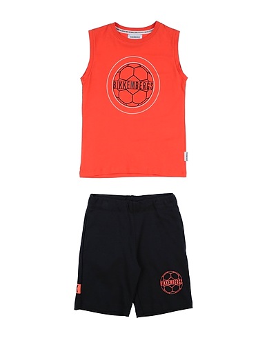 BIKKEMBERGS Kids’ co-ord Orange 100% Cotton