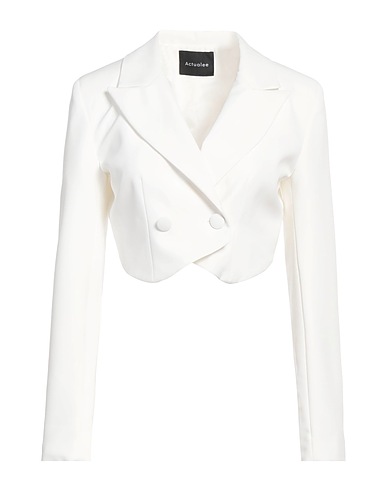ACTUALEE Blazer Off white 88% Polyester, 12% Elastane