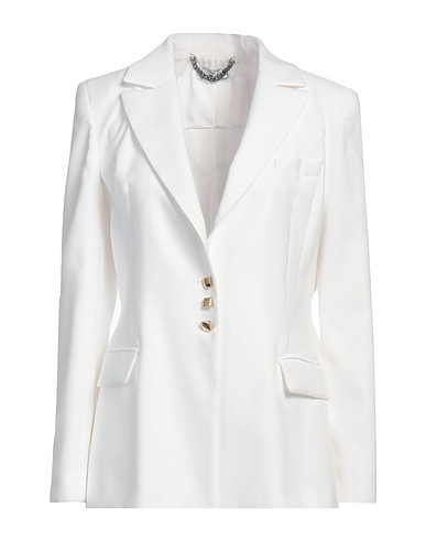JIJIL Blazer White 90% Viscose, 10% Polyamide