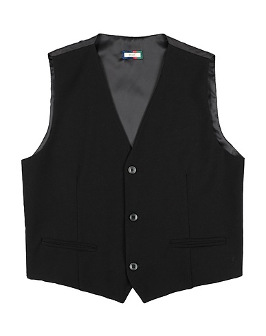 SQUAD² Waistcoat Black 63% Polyester, 34% Viscose, 3% Lycra®