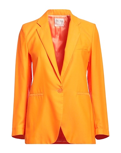 FORTE_FORTE Blazer Orange 100% Viscose