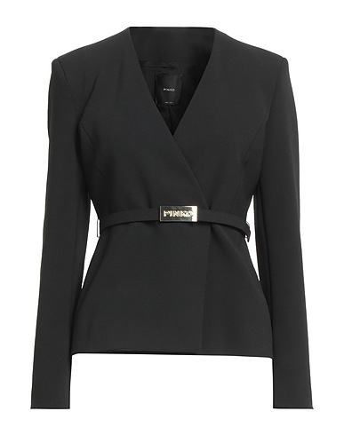 PINKO Blazer Black 96% Polyester, 4% Elastane