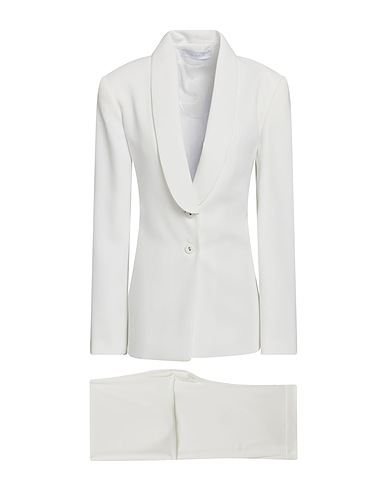 CARLA RUIZ Suit White 100% Polyester