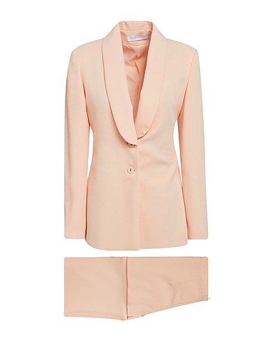 CARLA RUIZ Suit Salmon pink 100% Polyester