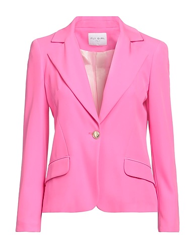 FLY GIRL Blazer Fuchsia 95% Polyester, 5% Elastane