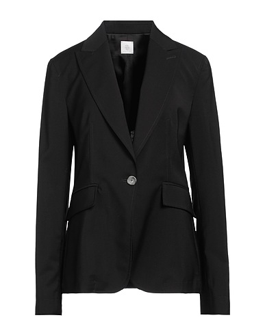 ELEVENTY Blazer Black 82% Wool, 16% Polyamide, 2% Elastane