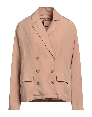 MANILA GRACE Blazer Light brown 75% Lyocell, 25% Linen
