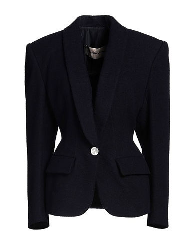 ALEXANDRE VAUTHIER Blazer Midnight blue 93% Cotton, 7% Polyamide