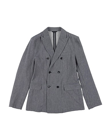 EMPORIO ARMANI Blazer Blue 54% Linen, 46% Cotton