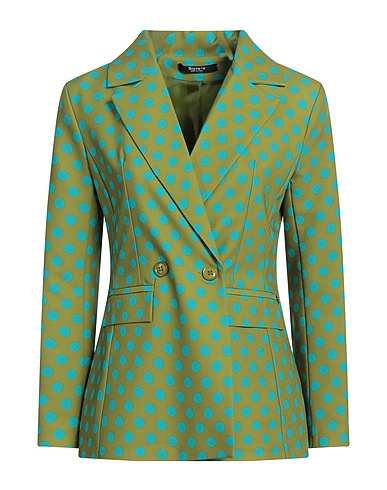 SISTE'S Blazer Military green 96% Polyester, 4% Elastane