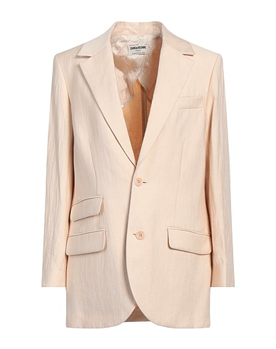 ZADIG&VOLTAIRE Blazer Apricot 51% Viscose, 41% Linen, 8% Polyamide