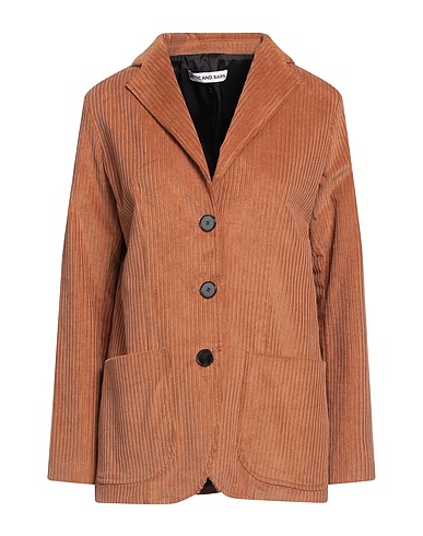 ATTIC AND BARN Blazer Light brown 98% Cotton, 2% Elastane