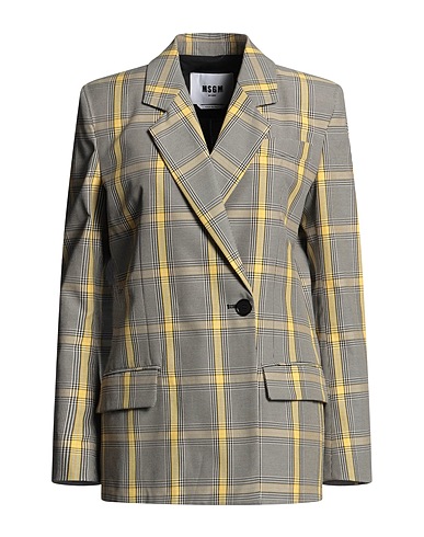 MSGM Veste Jaune 58% Polyester recyclé, 42% Coton