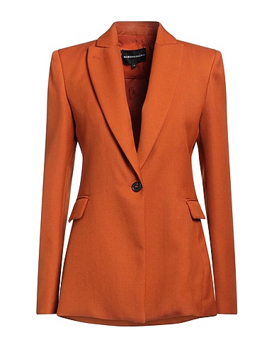BCBGMAXAZRIA Blazer Rust 50% Wool, 50% Polyester