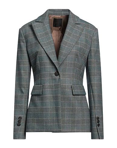 PINKO Blazer Deep teal 45% Polyester, 24% Acrylic, 21% Wool, 8% Viscose, 2% Elastane