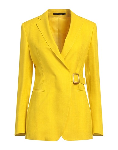 TAGLIATORE 02-05 Blazer Yellow 77% Viscose, 22% Polyamide, 1% Lyocell