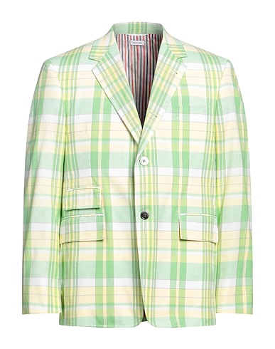 THOM BROWNE Blazer Light green 100% Cotton