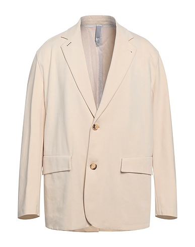 HEVÒ Blazer Beige 52% Cotton, 40% Polyamide, 8% Elastane