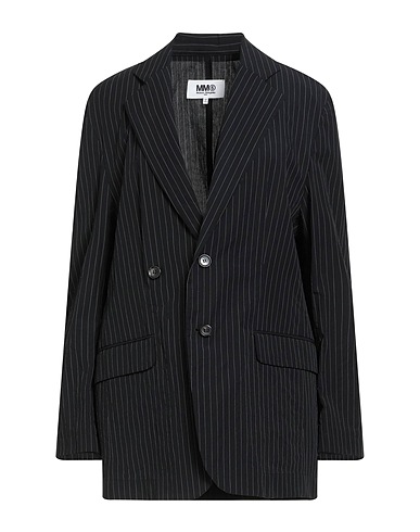 MM6 MAISON MARGIELA Blazer Black 100% Cotton