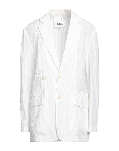 MM6 MAISON MARGIELA Blazer White 100% Cotton
