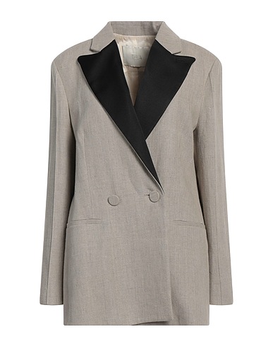 TELA Blazer Sand 100% Linen, Polyester, Cotton, Viscose