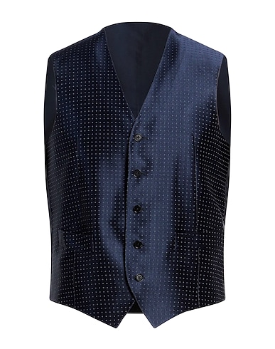 ISAIA Waistcoat 66% Silk, 34% Cotton