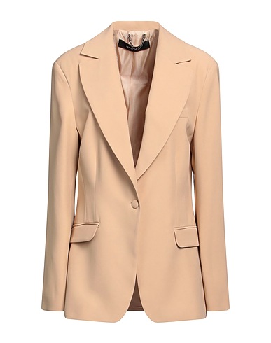 FEDERICA TOSI Blazer Sand 50% Acetate, 50% Viscose