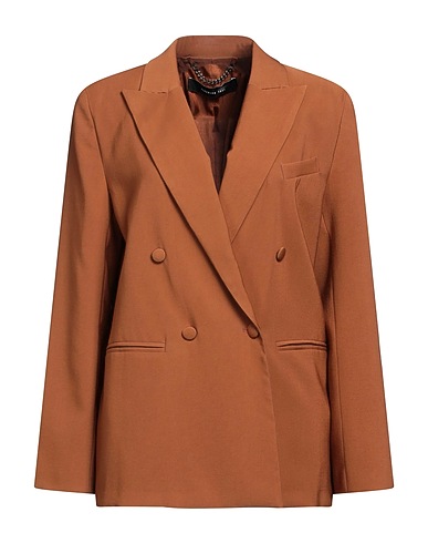 FEDERICA TOSI Blazer Brown 90% Viscose, 10% Elastane