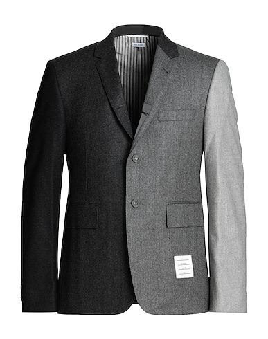 THOM BROWNE Blazer Charcoal 100% Wool