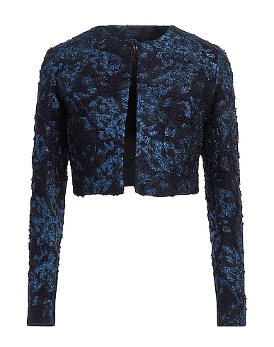 HANITA ブルゾン ポリエステル 40% / アクリル 40% / ウール 14% / ナイロン 6%