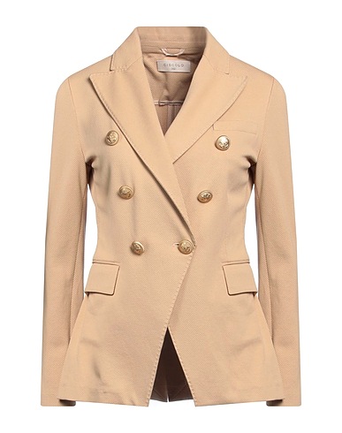 CIRCOLO 1901 Blazer Beige 97% Cotton, 3% Elastane