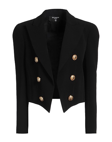 BALMAIN Blazer Black 100% Viscose
