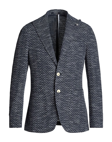 ANGELO NARDELLI Blazer Navy 60% Polyester, 40% Cotton