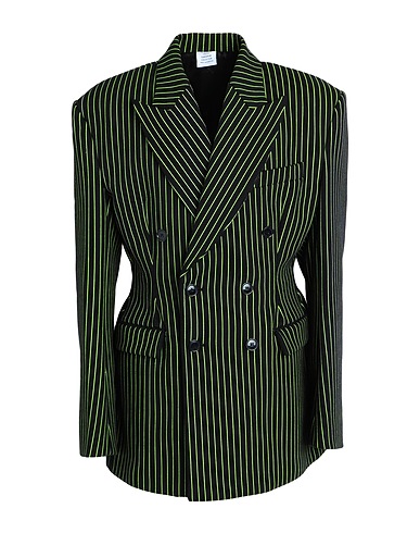 VETEMENTS Blazer Green 100% Cotton