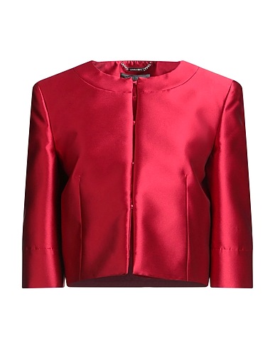 ALBERTA FERRETTI Blazer Red 85% Polyester, 15% Silk