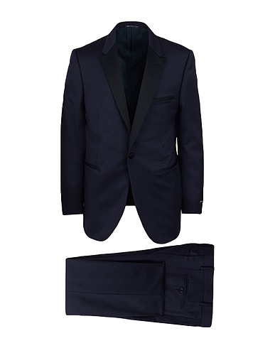 MABRO Abito Blu notte Super 120s Lana