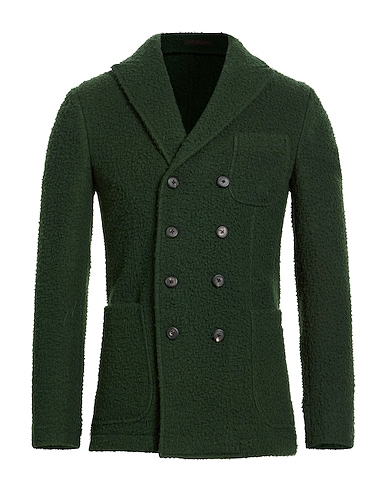 THE GIGI Blazer VERDE SCURO 100% Virgin Wool