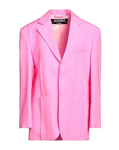 JACQUEMUS Blazer Fuchsia 57% Viscose, 43% Silk