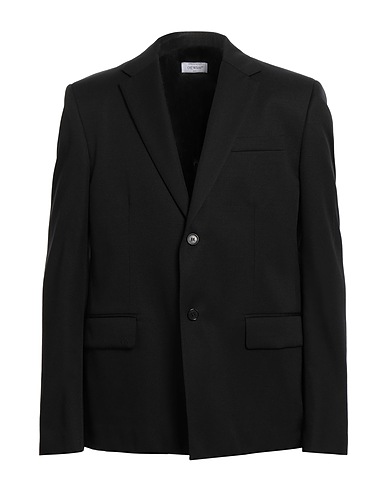 OFF-WHITE™ Blazer Nero 100% Lana Vergine