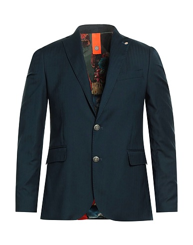BHARNABA Blazer Navy 83% Polyester, 15% Viscose, 2% Elastane