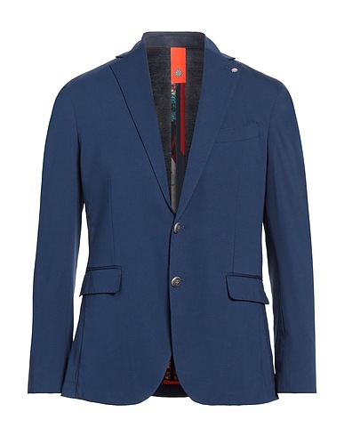 BHARNABA Blazer Blue 55% Viscose, 40% Polyamide, 5% Elastane