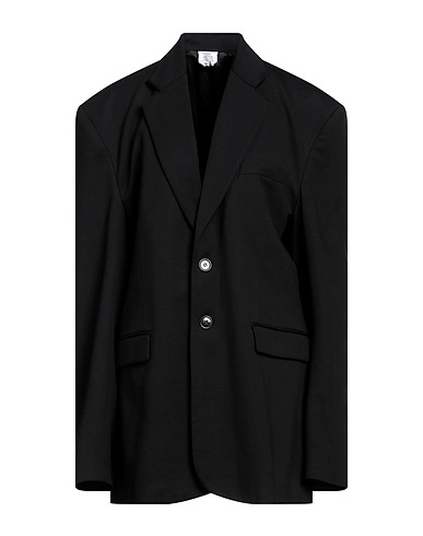 VETEMENTS Giacca Nero 100% Poliestere