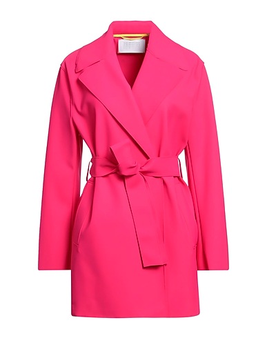 HARRIS WHARF LONDON Full-length jacket Fuchsia 72% Polyamide, 28% EcoVero™ viscose