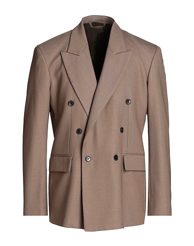 SECOND / LAYER Blazer Tortora 100% Lana