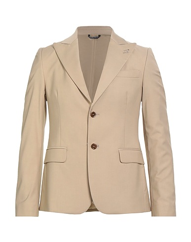 GREY DANIELE ALESSANDRINI Blazer Sabbia 70% Poliestere, 28% Viscosa, 2% Elastan