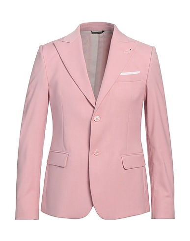 GREY DANIELE ALESSANDRINI Blazer Rosa 70% Poliestere, 28% Viscosa, 2% Elastan