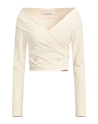 PHILOSOPHY di LORENZO SERAFINI Giacca Beige 93% Cotone, 7% Elastan