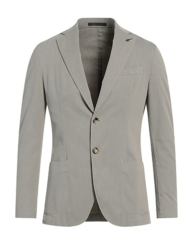 PAOLONI Blazer KHAKI 80% Cotton, 18% Polyester, 2% Elastane