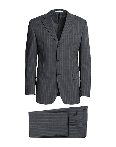 FERRE' MILANO Suits Grey 99% Virgin Wool, 1% Lycra®